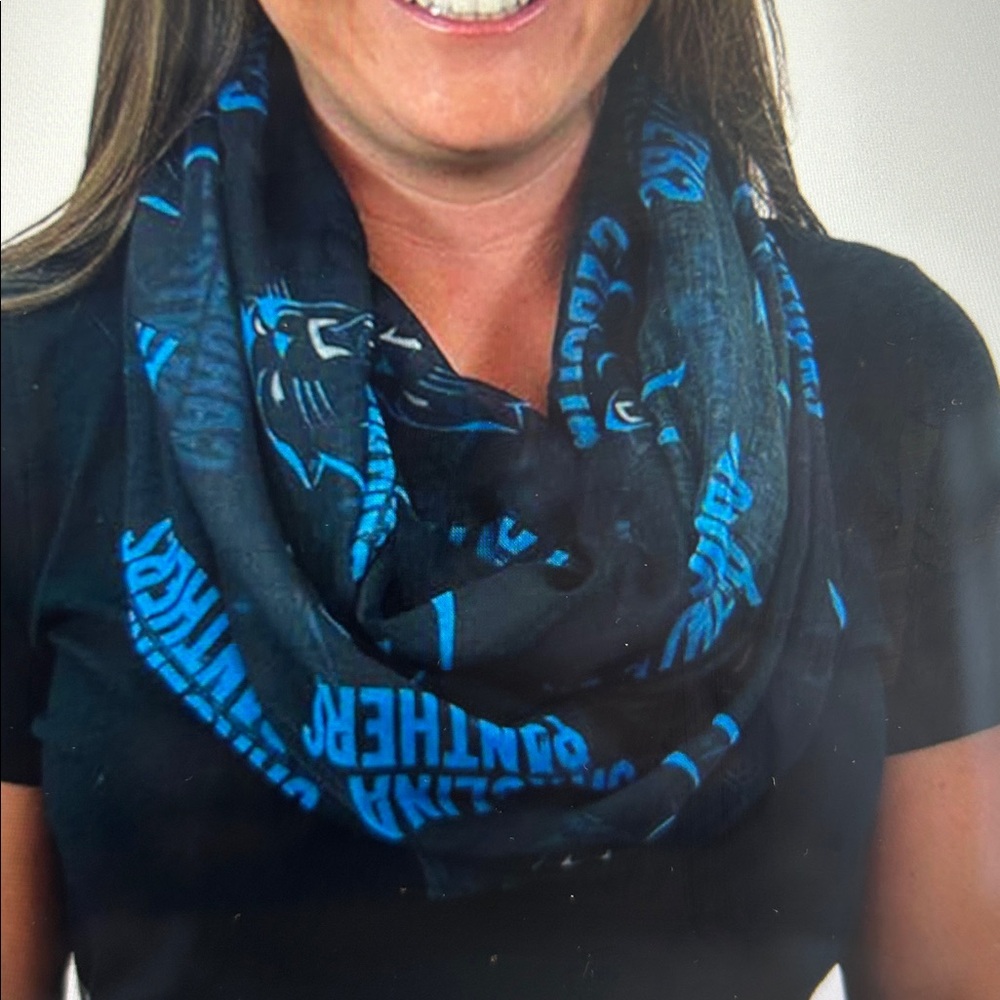 Littlearth NFL Carolina Panthers Infinity Scarf